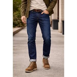 KATO by Hiroshi Kato Men’s Needle Selvedge Jeans Size 32 Dark Wash Made in USA